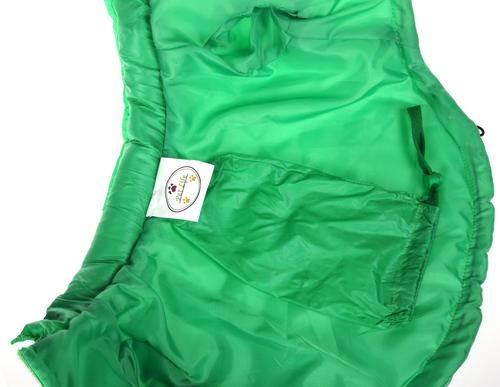 Show full view: Pet Life Lightweight Sporty Avalanche Dog Coat, Green, Large slide 5 of 9