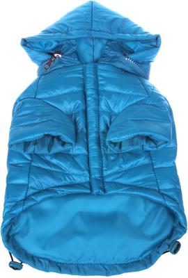 Show full view: Pet Life Lightweight Sporty Avalanche Dog Coat, Large, Blue slide 5 of 10