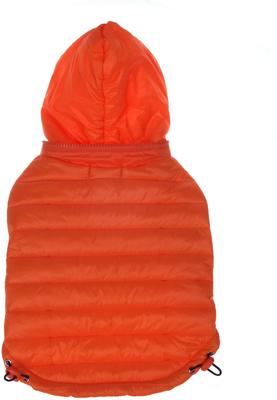 Show full view: Pet Life Lightweight Sporty Avalanche Dog Coat, Orange, Small slide 5 of 9