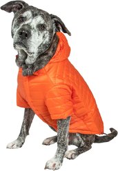 Pet Life Lightweight Sporty Avalanche Dog Coat, Orange, X-Large