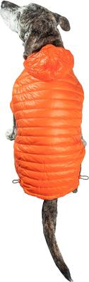 Show full view: Pet Life Lightweight Sporty Avalanche Dog Coat, Orange, X-Large slide 4 of 9