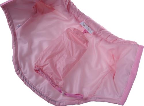 Show full view: Pet Life Lightweight Sporty Avalanche Dog Coat, Pink, Medium slide 5 of 11