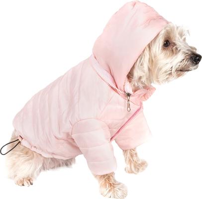 Show full view: Pet Life Lightweight Sporty Avalanche Dog Coat, Pink, Medium slide 7 of 11