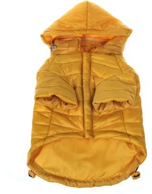 Show full view: Pet Life Lightweight Sporty Avalanche Dog Coat, Yellow, X-Small slide 5 of 10