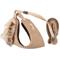 Show in main carousel: Pet Life Luxe Furracious 2-In-1 Mesh Reversible Dog Harness & Leash, Brown, Medium slide 6 of 7