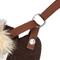 Show in main carousel: Pet Life Luxe Furracious 2-In-1 Mesh Reversible Dog Harness & Leash, Dark Cocoa Brown, Medium slide 8 of 8