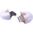 Show in main carousel: Pet Life LYNX 2-in-1 Travel Connecting Grooming Dog & Cat Comb & Deshedding Tool, Brown, Large slide 3 of 10