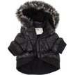 Show in main carousel: Pet Life Metallic Parka Dog Coat, Medium, Black slide 4 of 11