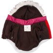 Show in main carousel: Pet Life Metallic Parka Dog Coat, Medium, Pink slide 5 of 11
