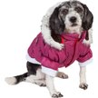 Show in main carousel: Pet Life Metallic Parka Dog Coat, Medium, Pink slide 7 of 11