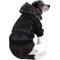 Show in main carousel: Pet Life Metallic Parka Dog Coat, Small, Black slide 1 of 11