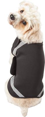 Show full view: Pet Life Multi-Purpose Protective Shell Dog Coat, Black, Small slide 4 of 9