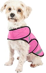 Pet Life Multi-Purpose Protective Shell Dog Coat, Pink, Small