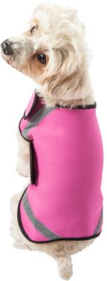 Show full view: Pet Life Multi-Purpose Protective Shell Dog Coat, Pink, Small slide 4 of 8