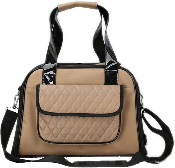 Show full view: Pet Life Mystique Airline Approved Fashion Dog Carrier, Khaki slide 5 of 8