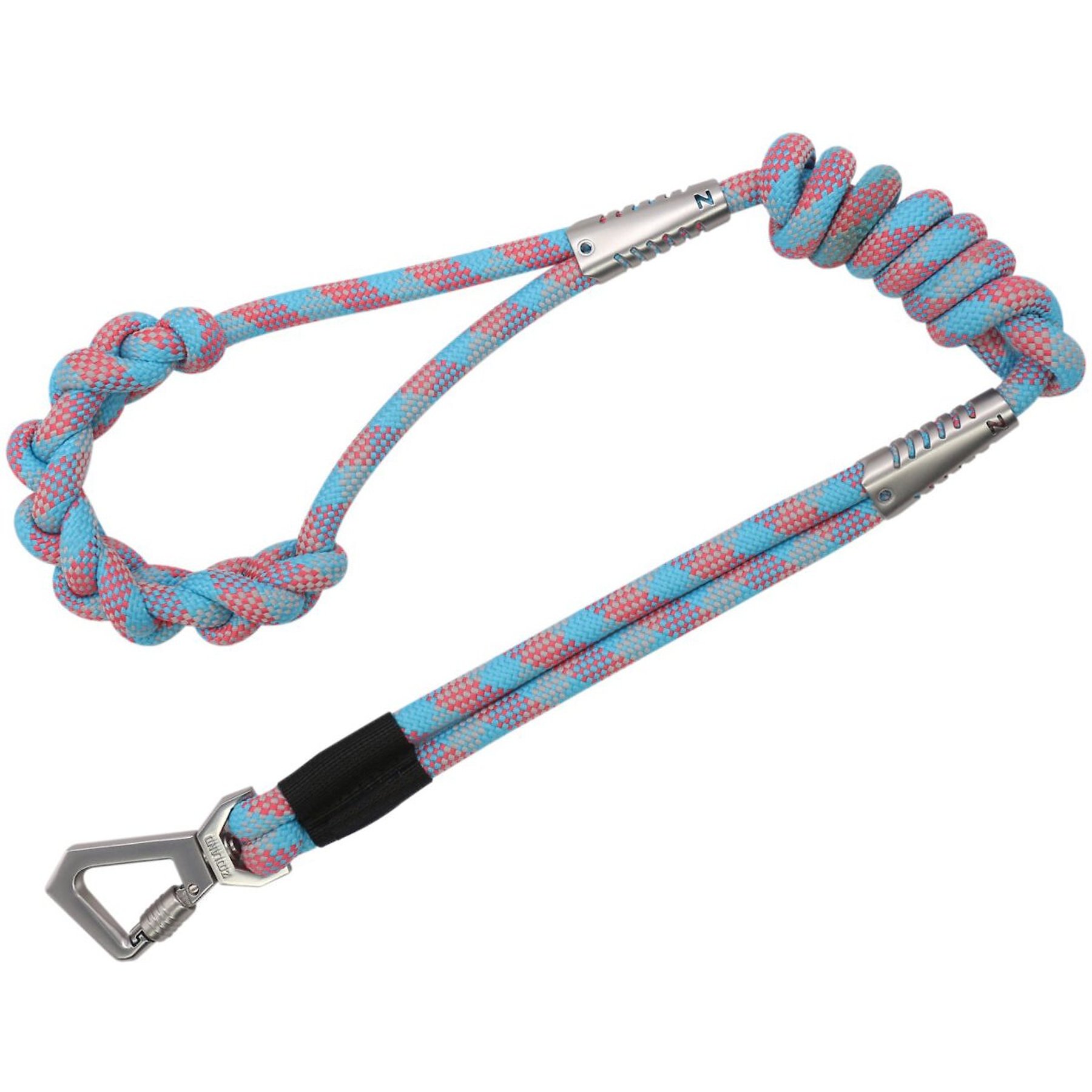 Pet Life Neo-Craft Handmade Knot-Gripped Training Dog Leash, Blue