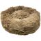 Show in main carousel: Pet Life Nestler High-Grade Plush & Soft Rounded Dog Bed, Khaki, Medium slide 1 of 4