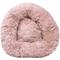 Show in main carousel: Pet Life Nestler High-Grade Plush & Soft Rounded Dog Bed, Pink, Large slide 2 of 4