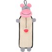 Show in main carousel: Pet Life Paw-Pleasant Eco-Natural Sisal & Jute Hanging Carpet Kitty Cat Scratcher & Toy, Pink / Grey slide 1 of 3