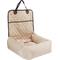 Show in main carousel: Pet Life Pawtrol Dual Converting Travel Safety Carseat Dog & Cat Bed, Beige slide 1 of 2