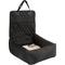 Show in main carousel: Pet Life Pawtrol Dual Converting Travel Safety Carseat Dog & Cat Bed, Black slide 1 of 2