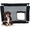 Show in main carousel: Pet Life Porta-Gate Travel Collapsible & Adjustable Dog Gate, Black slide 1 of 4