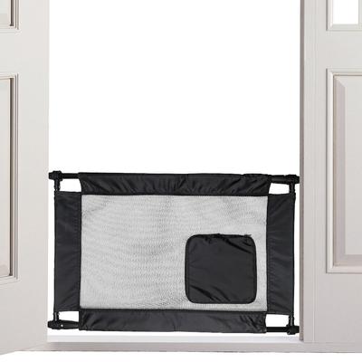 Show full view: Pet Life Porta-Gate Travel Collapsible & Adjustable Dog Gate, Black slide 4 of 4