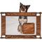 Show in main carousel: Pet Life Porta-Gate Travel Collapsible & Adjustable Dog Gate, Brown slide 1 of 3