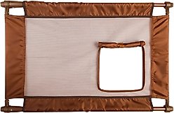 Pet Life Porta-Gate Travel Collapsible & Adjustable Dog Gate, Brown slide 2 of 3