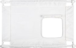 Pet Life Porta-Gate Travel Collapsible & Adjustable Dog Gate, White