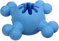 Pet Life Quadra-Bone Treat Dispensing Dog Toy, Blue