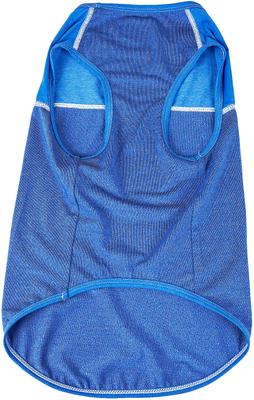 Show full view: Pet Life Quick-Dry Stretch Active Dog T-Shirt, Blue, Medium slide 6 of 10