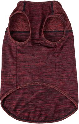 Show full view: Pet Life Quick-Dry Stretch Active Dog T-Shirt, Maroon, Medium slide 6 of 10