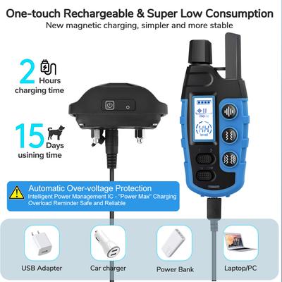 Show full view: Pet Life Ranger Sound Waterproof Dog Training Collar, Blue slide 9 of 9