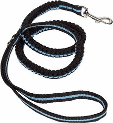 Pet Life Retract-A-Wag Shock Absorption Stitched Durable Dog Leash, Blue