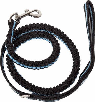 Show full view: Pet Life Retract-A-Wag Shock Absorption Stitched Durable Dog Leash, Blue slide 3 of 5