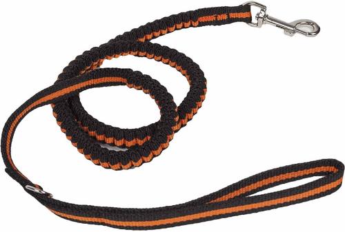 Show full view: Pet Life Retract-A-Wag Shock Absorption Stitched Durable Dog Leash, Orange slide 1 of 4