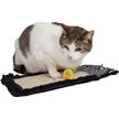 Show in main carousel: Pet Life 'Scrape-Away' Eco-Natural Sisal & Jute Hanging Carpet Cat Scratcher & Toy, Black slide 3 of 3
