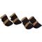 Show in main carousel: Pet Life Shearling Duggz Dog Shoes, 4 count, Black & Brown, Medium slide 1 of 5