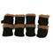 Show in main carousel: Pet Life Shearling Duggz Dog Shoes, 4 count, Black & Brown, Medium slide 3 of 5