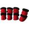 Show in main carousel: Pet Life Shearling Duggz Dog Shoes, 4 count, Red & Black, Large slide 1 of 4