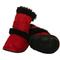 Show in main carousel: Pet Life Shearling Duggz Dog Shoes, 4 count, Red & Black, Large slide 3 of 4