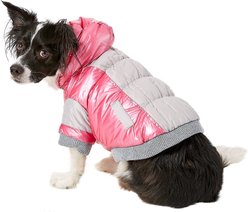 Pet Life Sporty Vintage Aspen Dog Ski Jacket, Pink, Medium