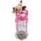 Show in main carousel: Pet Life Sporty Vintage Aspen Dog Ski Jacket, Pink, X-Small slide 8 of 11