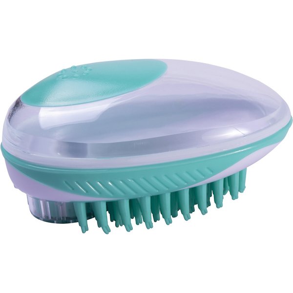 Pet Life Flex Series 2-in-1 Dual-Sided Pin & Bristle Grooming Dog & Cat Brush