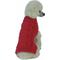 Show in main carousel: Pet Life Swivel-Swirl Heavy Cable Knitted Dog Sweater, Red, Large slide 4 of 7