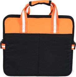 Pet Life Travel-Nest Folding Travel Cat & Dog Bed, Orange, Large slide 2 of 3