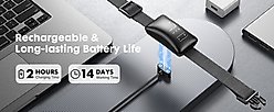 Pet Life Trundle Waterproof Dog Bark Collar, Black slide 2 of 7