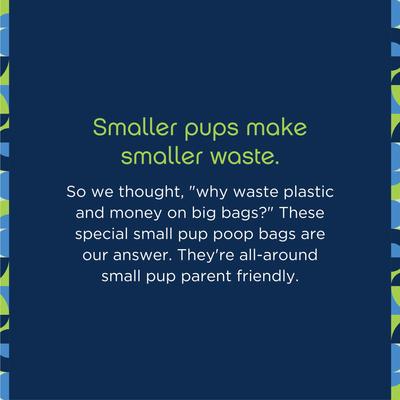 Show full view: Pet Life Unlimited Dog Poop Bags, Small, Unscented, 120 count slide 5 of 10