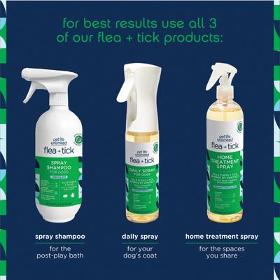 Show full view: Pet Life Unlimited Flea & Tick Daily Dog Spray, 10-fl oz bottle slide 7 of 11